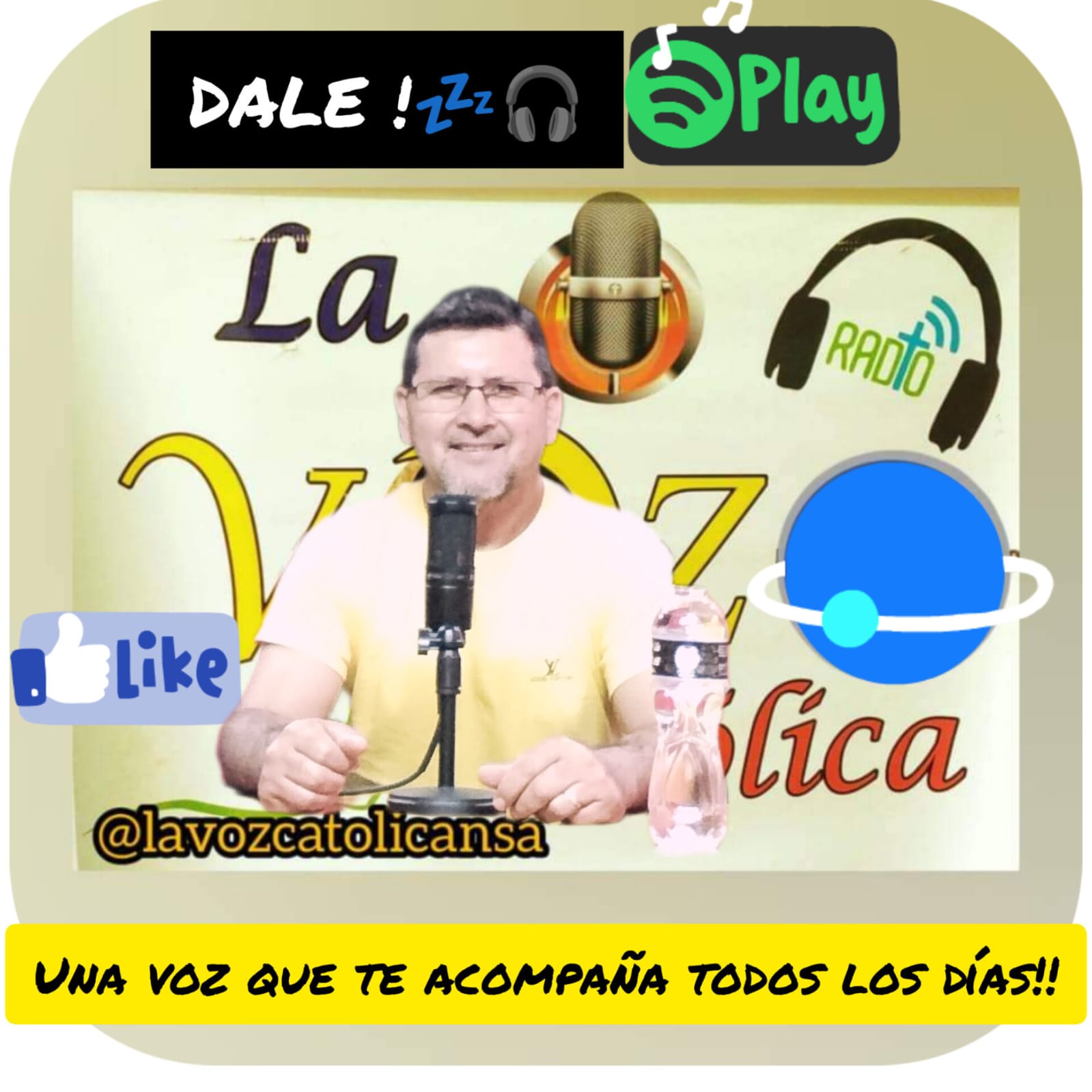 Logotipo de LA RADIO DE LA FE CATOLICA