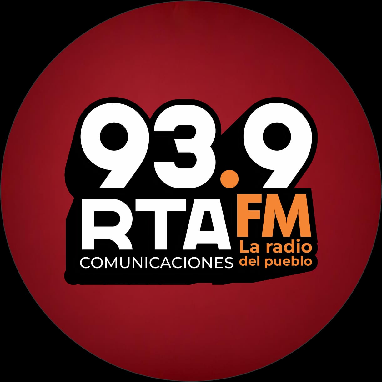Logotipo de RTA COMUNICACIONES 93.9FM