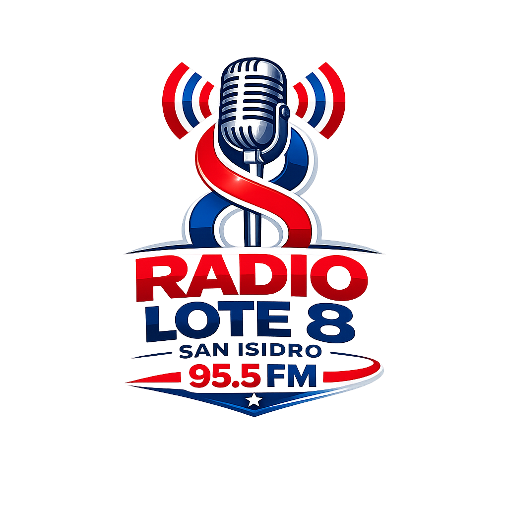 Logotipo de Radio Lote 8 San Isidro 95.5 FM